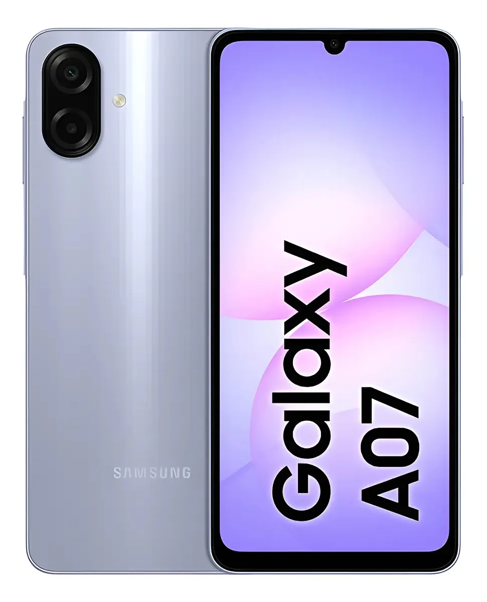 Celular Samsung Galaxy A07 128gb, 4gb, Câmera 50mp, Tela 6.7 , Proteção Ip54, Processador 6nm - Violeta - imagem 1