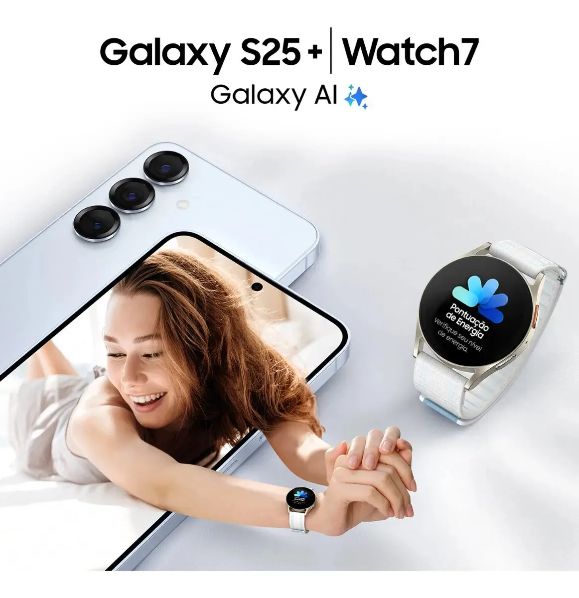 Samsung Galaxy S25+ 5g, 256gb, 12gb, Câmera Tripla - Azul - imagem 4
