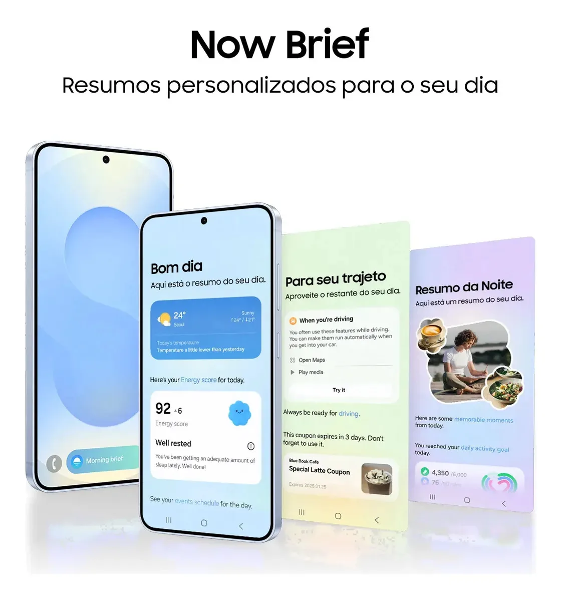 Samsung Galaxy S25 5G, 256GB, 12GB, Câmera Tripla - Azul claro - imagem 2