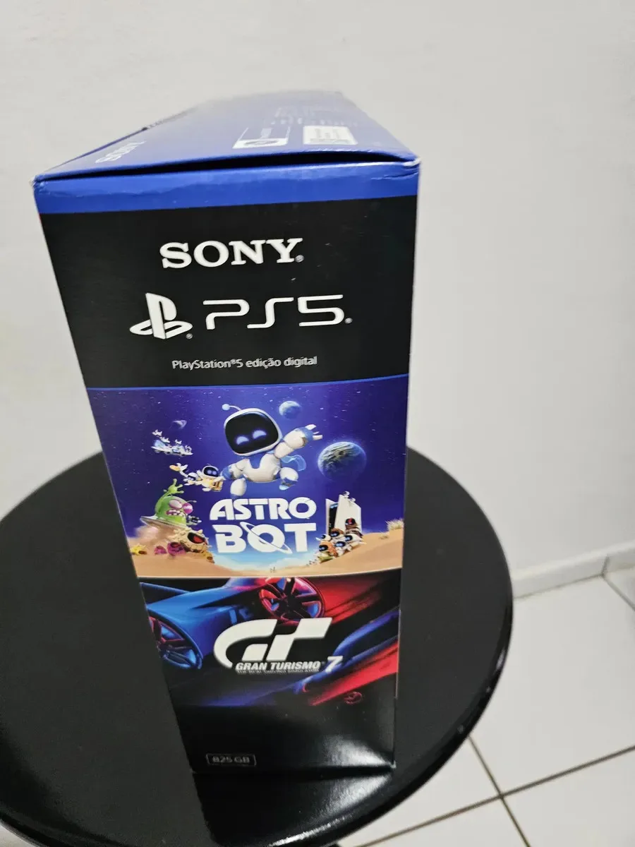 Console Playstation®5 Slim Digital - Pacote Astro Bot E Gran Turismo 7 - Branco - imagem 4