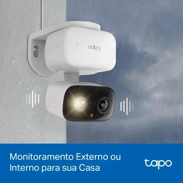 Câmera de segurança Wi-Fi interna/externa TP-Link Tapo C216 branca - imagem 5